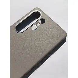 Оригінальний протиударний шкіряний чохол Samsung Kindsuit Case для Galaxy S25 Ultra Grey EF-VS938PBEGWW - мініатюра 6