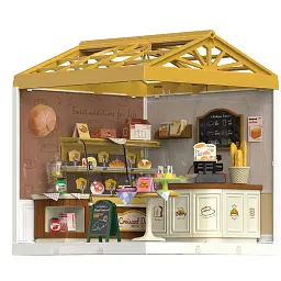 Конструктор Mini House румбокс серії Інтер'єр – Пекарня (світло) (8011) - мініатюра 4