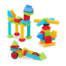 Конструктор Battat серії Bristle Blocks — Будівельник, 56 деталей (BT3070Z) - мініатюра 2