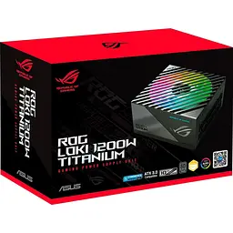 Блок живлення ASUS ROG-LOKI-1200T-SFX-L-GAMING PCIE5 1200W Titanium (90YE00N0-B0NA00) - мініатюра 8