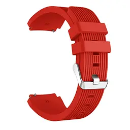Силіконовий ремінець Watchbands Galaxy на смарт-годинник Samsung Galaxy Watch 3 45mm - червоний (WB001GALAXYRED39) - мініатюра 2