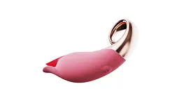 Вібратор Flirting Tongue Licking, рожевий Boss Series 56-1078 103515 - мініатюра 2
