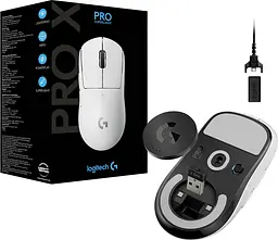 Миша комп'ютерна Logitech G Pro X Superlight Wireless White (910-005942) - мініатюра 9