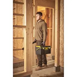 Ящик для інструментів Stanley ESSENTIAL Cantilever, 19", 490х290х250 мм, з металевими зам (STST83397-1) - мініатюра 8