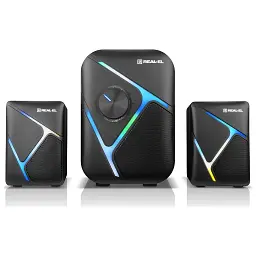 Акустична система REAL-EL M-320 Black (EL121300014) - мініатюра 2
