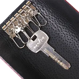 Жіноча шкіряна ключниця SHVIGEL 14.5х6х2 см acs0025825 - мініатюра 5