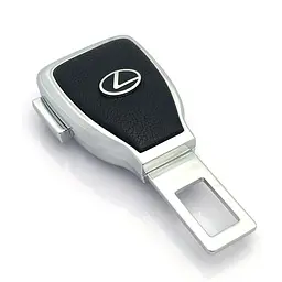 Заглушка перехідник ременя безпеки з логотипом Lexus 1 шт