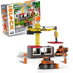 Іграшка конструктор iBlock Kids hits Junior KH53/003/2 Різнокольоровий (6904668697449)