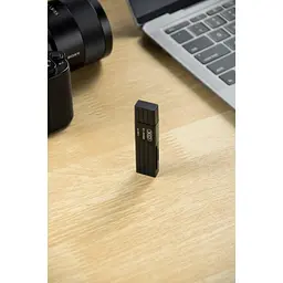 Картрідер XO DK05B 3.0 2 в 1 card reader Чорний - мініатюра 3
