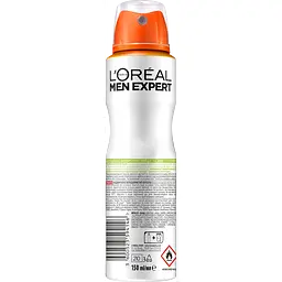 Аерозоль Дезодорант-Антиперспірант L’Oreal Paris Men Expert Захист сорочки для чоловіків 150 мл - мініатюра 2