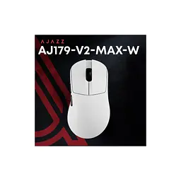 Мишка Ajazz AJ179 V2 MAX Wireless/Bluetooth/USB White (AJ179-V2-MAX-W) - мініатюра 5