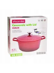 Каструля Kamille KM-4466 4,5л - мініатюра 10