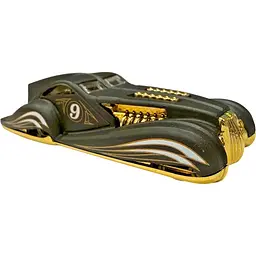 Базова машинка Hot Wheels Rod Squad Screamliner чорно-золотиста (5785) JJJ94-N521 - мініатюра 2