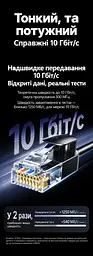 Мережевий кабель UGREEN NW122 1,5 м патч-корд Ethernet RJ45 штекер на RJ45 штекер Cat 6A до 10 Гбіт/с неекранований U/UTP діаметр кабелю 2,8 мм жили з чистої міді 500 МГц чорний (70333) - мініатюра 12
