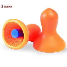 Багаторазові беруші для сну Howard Leight Quiet SNR 28 дБ 2 пары (872-02-2p)