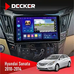 Штатна магнітола Hyundai Sonata (YF) 2010-2014 CAN Decker D9-009 4x64, DSP, 4G, 2k Decker (НФ-00008214)