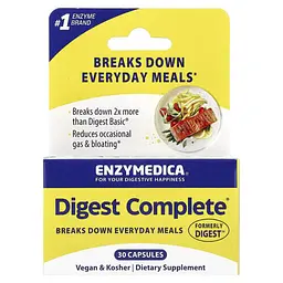 Ензими Digest Complete Enzyme Formula 30 капсул Enzymedica vit0006007