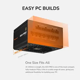 Блок живлення Cougar GEX PRO 850 850w ATX 3.1 80+ Gold Modular (GEX PRO 850) - мініатюра 8