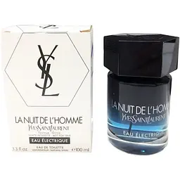 Туалетна вода тестер Yves Saint Laurent La Nuit de L'Homme Bleu Electrique 100 мл