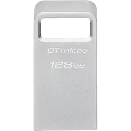 Флеш-накопичувач Kingston DTMC3 G2 128GB 200MB/s Metal USB 3.2 (DTMC3G2/128GB) - мініатюра 2