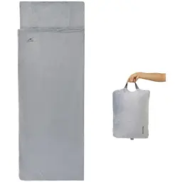 Спальний мішок Naturehike CNK2300SD022 with Pillows Light Grey - мініатюра 2