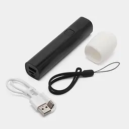 Ліхтарик акумуляторний Xiaomi SOLOVE X3S + Power Bank 3000 mAh Black - мініатюра 5