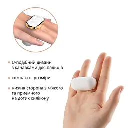 Вібратор на палець Otouch Yu, 7 режимів, водостійкий - мініатюра 4