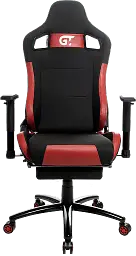 Геймерське крісло GT Racer чорне з червоним (X-5104 Black/Red) - мініатюра 2