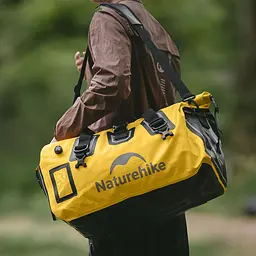 Водонепроникна дорожня сумка Naturehike CNK2450XB015 40 л жовта - мініатюра 4