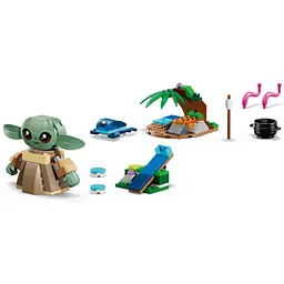 Конструктор LEGO Star Wars Сімейний будинок Ґроґу 107 деталей (75443) - мініатюра 3