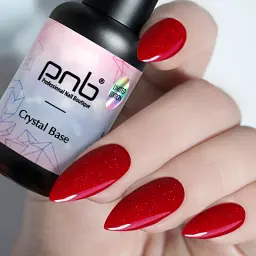 База світловідбиваюча сяюча PNB UV/LED Crystal Base Saperavi 8 мл - мініатюра 2