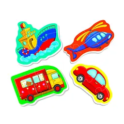Дитячі пазли Baby puzzle Транспорт Vladi toys VT1106-96