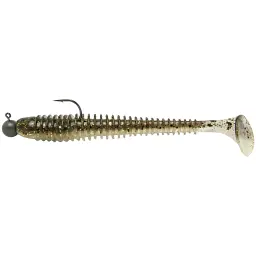 Силікон Keitech Swing Impact 2.5" PAL#01 Chartreuse Red Flk (10 шт/уп) - мініатюра 3