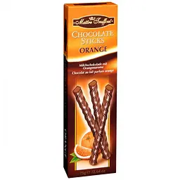 Уцінка. Шоколадні палички Maitre Truffout Orange з апельсином 75 г