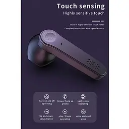 Бездротова гарнітура X16 Bluetooth 5.0 TWS Binaural Sports Touch - мініатюра 3