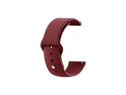 Ремінець BeCover Sport Band Dark Red for Xiaomi iMi KW66 / Mi Watch Color / Haylou LS01 / Haylou LS02 (706349)