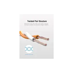 Патч-корд 1м, S/FTP cat 6A RJ-45 yellow Vention (IBHYF) - мініатюра 8