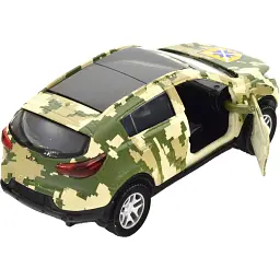 Машинка TechnoDrive серії Шеврони Героїв KIA SPORTAGE R "56 ОМПБр" - мініатюра 8