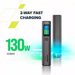 Батарея універсальна Canyon 20000mAh OnPower 230 TFT PD/130W Dark Grey (CNS-CPB230DG) - мініатюра 11