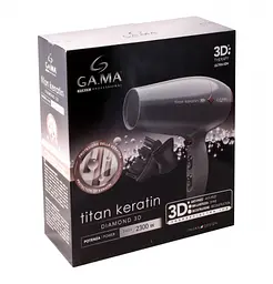 Фен Ga.Ma Titan Keratin Diamond 3D [GH0303] [61011] - мініатюра 3