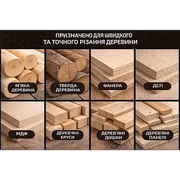 Диск пиляльний по дереву Alloid Building Tools ланцюговий 125х22.2 мм (WS-12514) - мініатюра 8