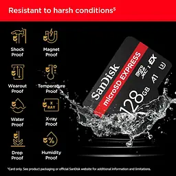 Карта пам'яті MICRO SDXC 128GB UHS-I SDSQXFN-128G-GN4NN SANDISK - мініатюра 5