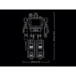 Конструктор LEGO Icons Transformers Саундвейв 1505 деталей (10358) - мініатюра 9