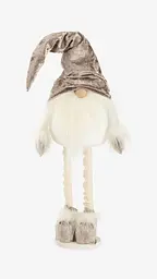 Новорічний гном Бородань на ніжках SD23930 80 см Бежевий shop (2800000138288)