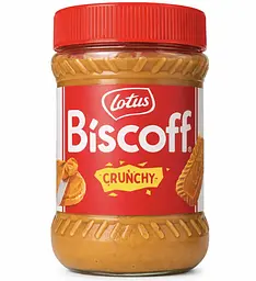 Паста из карамелизированного печенья Lotus Biscoff Crunchy 380 г