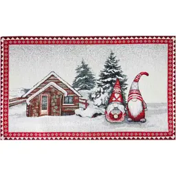 Серветка на стіл Прованс гобеленова Snowfall 30х50 см (23406) - мініатюра 1