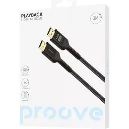 Кабель Proove PlayBack HDMI to HDMI 3м (DCP320003601) [133323] - мініатюра 2