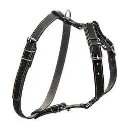 Шлея для собак Collar одинарная для малых и средних пород Ш 20 мм А:40-56 см В:57-65 см черная (06361)