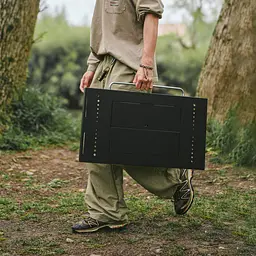 Стіл для барбекю Naturehike CNK2350CF018 сталевий Чорний - мініатюра 9
