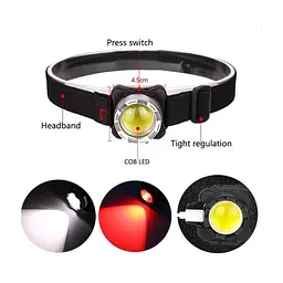 Ліхтар Quantum Lucky LED COB + Мicro USB кабель (QM-FL4010) - мініатюра 2